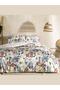 Duvet Cover Set Marsha Red Double Without Elastic 200 Cm X 220 Cm