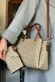 S4 Medium Size Daily 5 Compartment Classic Model Women's Shoulder Bag 2120 KUMTABA COMBIN - 3