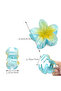 Set of 3 Colorful Lotus Flower Latch Buckles - 6
