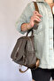 Medium Size Casual Crossbody and Backpack Women's Bag 2177 Coffee Combination - 4