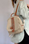Medium Size Daily Crossbody and Backpack Women's Bag 2177 Kumtaba Combination - 2