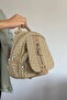 Medium Size Daily Crossbody and Backpack Women's Bag 2177 Sand Combination - 4