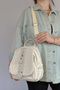 Medium Size Daily Crossbody and Backpack Women's Bag 2177 Cream Combination - 4