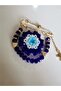 Little Steps Evil Eye Bead Cevşenli Baby Collar & Pillow and Crib Pin - 2