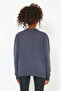 Store Women's Sweatshirt with Fleece Printed Oversize Outdoor Sweatshirt - 2