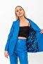 Leather Blazer Buttoned Jacket - 4