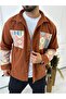 Stamp Shirt Oversize Shirt Pocket Ethnic Pocket Detailed Casual Stamp Thick Jacket Shirt - 3