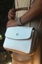 2 Straps, 5 Compartments Special Series Women's Cross Shoulder Bag As4063 White-combination - 5