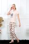Fashion Line Women's Short Sleeve Pajamas Set 20410 - 3
