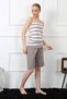 Fashion Line Women's Capri Suit with Rope Strap 3607