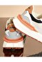 1717-29104 Anatomical Sole Unisex Sneakers Shoes BEIGE - 4