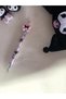 Sanrio Kuromi Kawai Japanese Korean Stationery Blue Ink Ballpoint Pen (Imported from Abroad) - 2