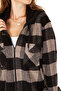 Hooded Zippered Unisex Acrylic Lumberjack Shirt - 7