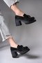 Aendorei Women's Loafer0012509 Black Suede - 5