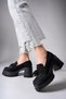 Aendorei Women's Loafer0012509 Black Suede - 2