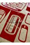Honda Civic 2001 - 2005 Torpedo, Console, Trim, Chest Cover Set Red Color - 2