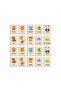 Wooden Puzzle Intelligence Cards Matching Game Memory Card Puzzle Set of 5 Visual English Eticset1005 - 4