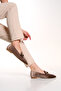 Women's Mink Suede Buckle EXCLUSIVE BALLET SHOES - 3