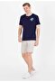 Men's Navy Blue Crew Neck T-Shirt - 3