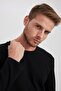 Slim Fit Crew Neck Basic Long Sleeve T-Shirt - 4