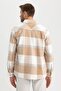 Regular Fit Checkered Lumberjack Long Sleeve Shirt A5553Ax23Au - 6