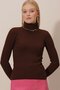Turtleneck Long Sleeve Knitwear BLOUSE - 2