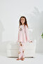 Patterned Cotton Lycra Knitted Pajama Set - 2