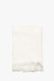 Unisex Plain White Thick Scarf - 3
