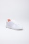 Women's White Lace-up Daily Flat Comfortable Sole Sneaker Mesh Soft Stylish Walking Sports Shoes - 6