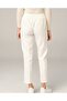 Women's Elastic Waist Pocket Pencil Pants - 3