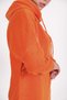 Women's Orange Hooded Oversize Outdoor Retro Fleece Hoodie 22wk299 - 5