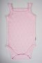 New Season Rope Strap Jacquard Air Conditioned 2-Piece Snap-On Baby Bodysuit - 7