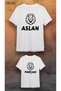 Father Child Father's Lion Piece Printed Combination T-shirt (QTY IS PRICE)