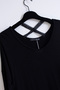 Women's Black Plus Size Blouse - 2