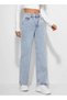 Women's Snow Wash Boyfriend Loose Trousers - 2
