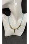 Handmade Ethnic Brass Apparatus Women's Necklace with Enamel