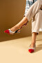 Women's Colorful Toe Ballerinas - 3