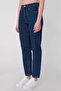 Miss Dark Blue More Sustainable High Waist Lycra Mom Jeans - 2