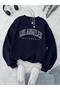 Coke series Letter Graphic Thermal Lined Sweatshirt
