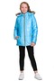 Fur Girl's Puffer Coat with Pockets and Hood
