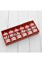 مجموعة وردية صغيرة مكونة من 6 قطع من زخارف الهدايا المصنوعة يدويًا بالحنين - 3
