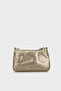 Removable Chain Logo Printed Patterned Double Zipper Compartment Bag BAG - 4