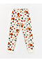 Crew Neck - Girl's Printed Long Sleeve Pajama Set - 5