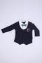 Vest-Looking Bow Tie Long Sleeve Baby Boy Bottom Top 2-Piece Stylish Set Gift Seasonal - 2