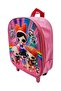 Candy Girl LoL Baby 5d Embossed Eva Fabric School Bag Backpack with Wheels for Kindergarten Squeegee - 7