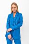 Leather Blazer Buttoned Jacket - 2