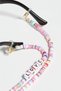 Love Glasses Lanyard Women's Fimo Beads and Letter Detailed Colorful Glasses Lanyard
