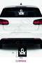 HzAli and Zulfiqar Sword - Auto Sticker - Car Sticker 30cm
