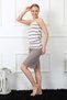Fashion Line Women's Capri Suit with Rope Strap 3607 - 3