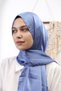 Janjan Evening Dress Shawl Blue